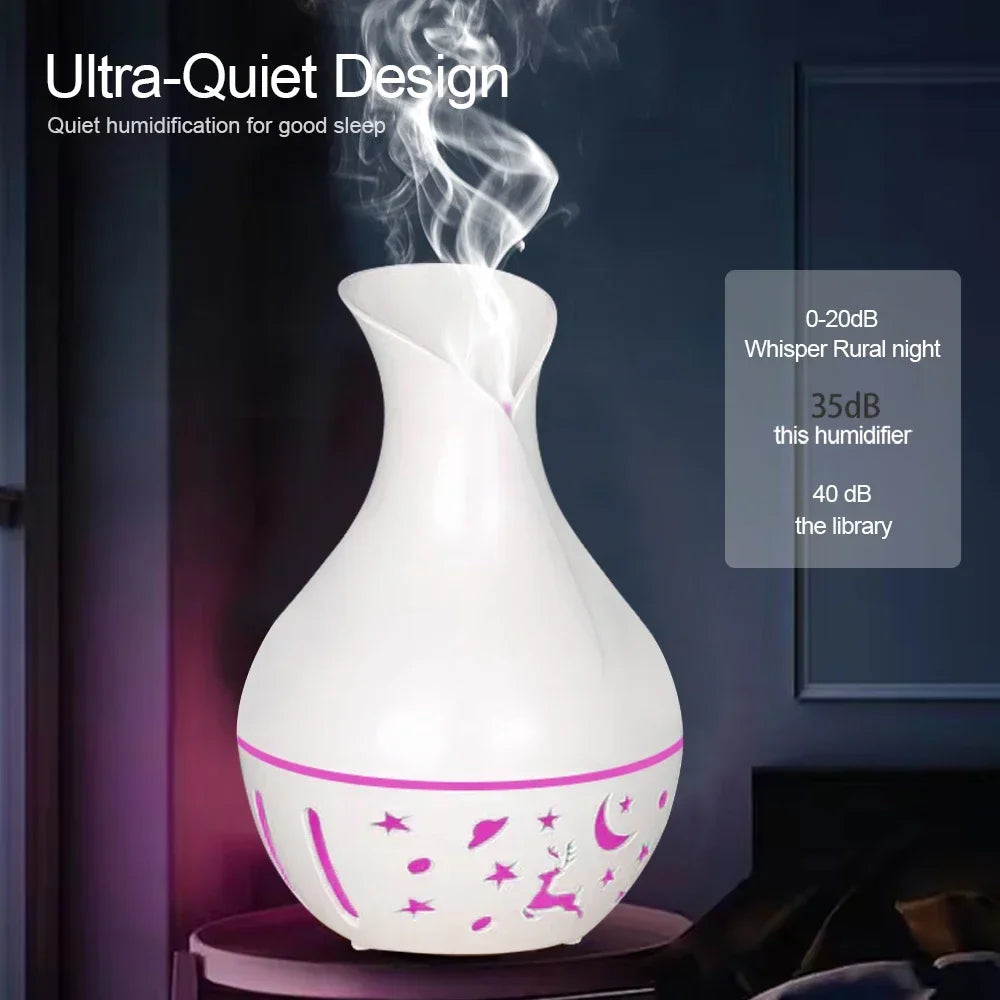 200ml LED Aromatherapy Diffuser with Essential Oils
