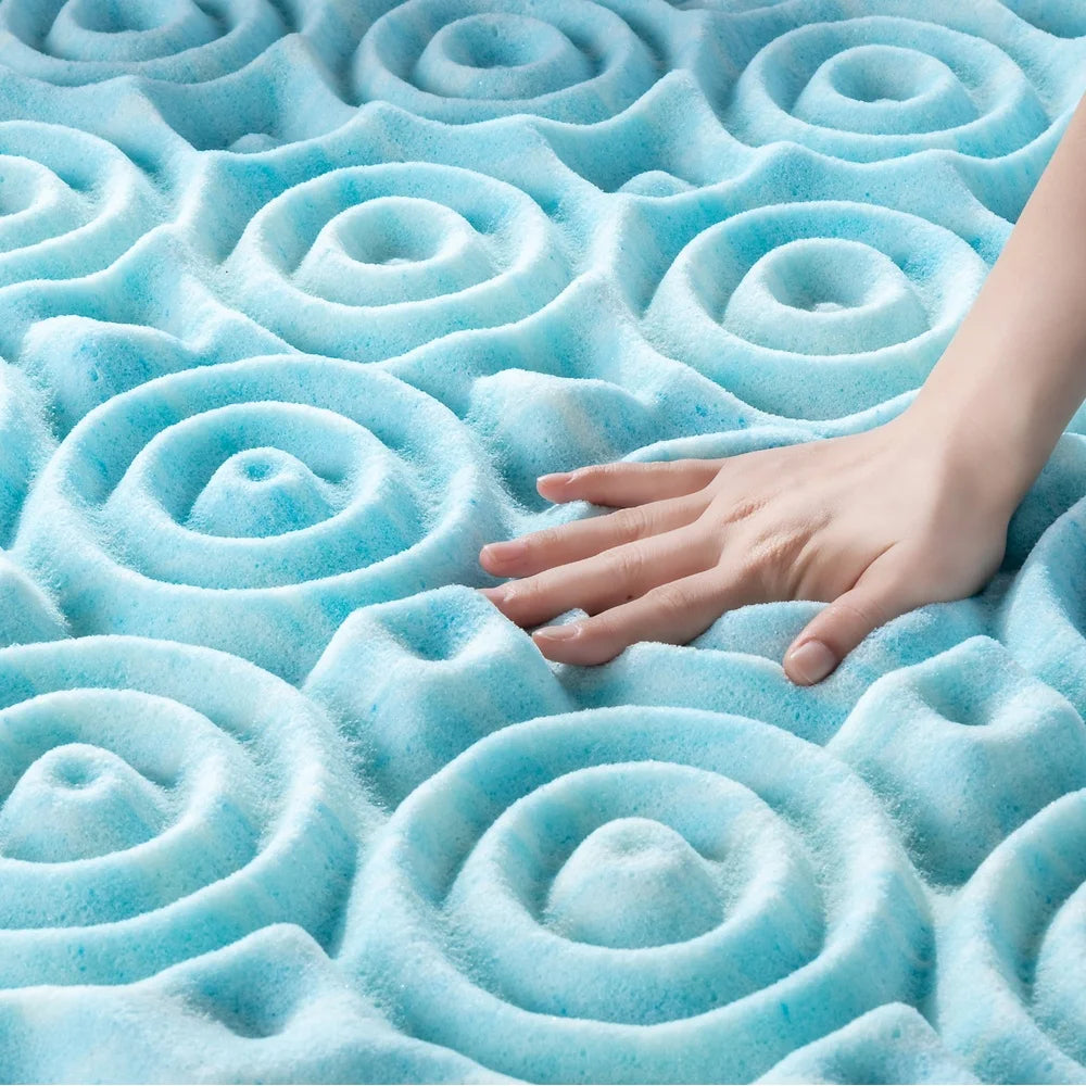 Twin Cooling Gel Memory Foam Mattress Topper