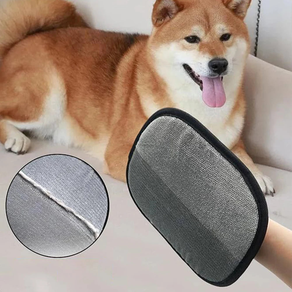 Pet Grooming Gloves Deshedding Brush