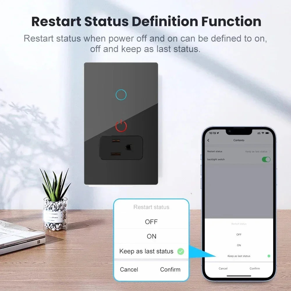 Melery WiFi Smart Tuya Light Switch