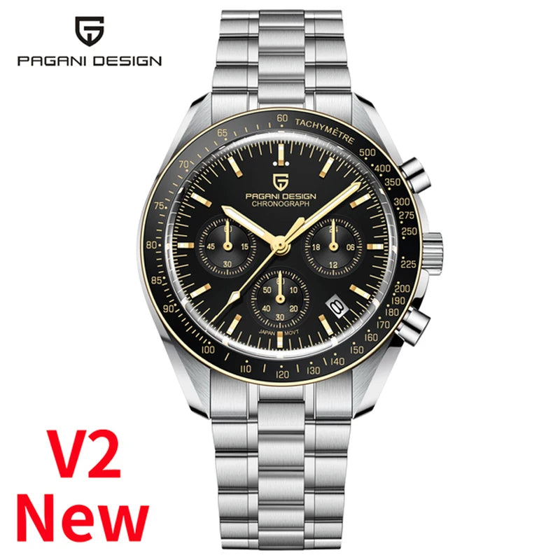 PAGANI Design Sport Panda Chronograph Luxury Watch