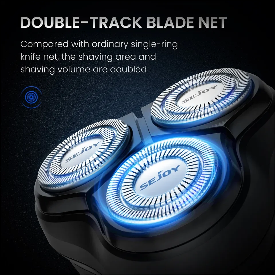 SEJOY 3D Rotary Electric Razor for Men