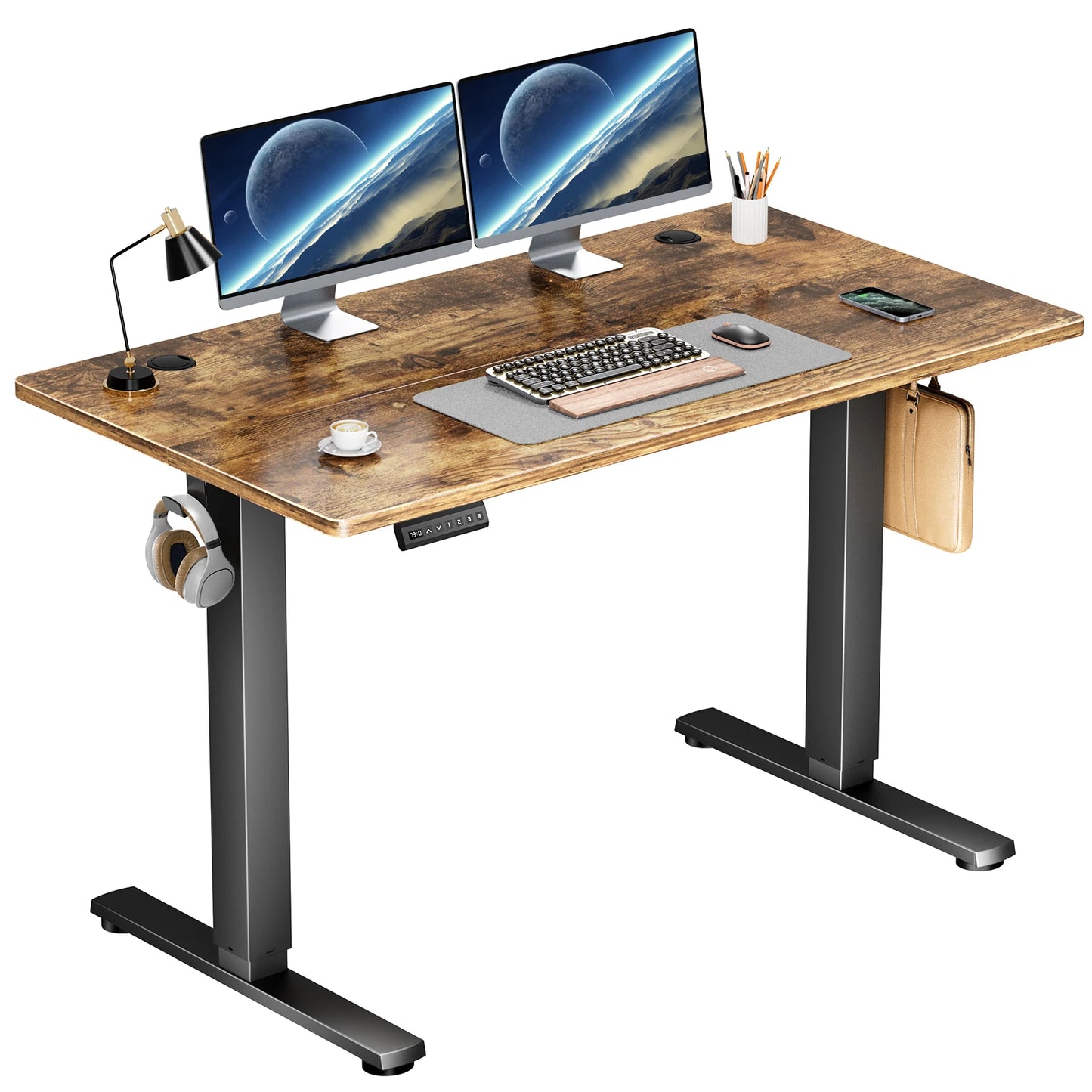 Electric Standing Desk Ergonomic Adjustable Workstation Table