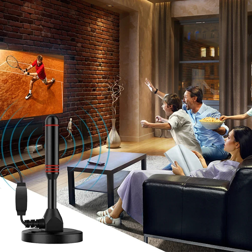 Portable HDTV Antenna with 300cm Coax Cable