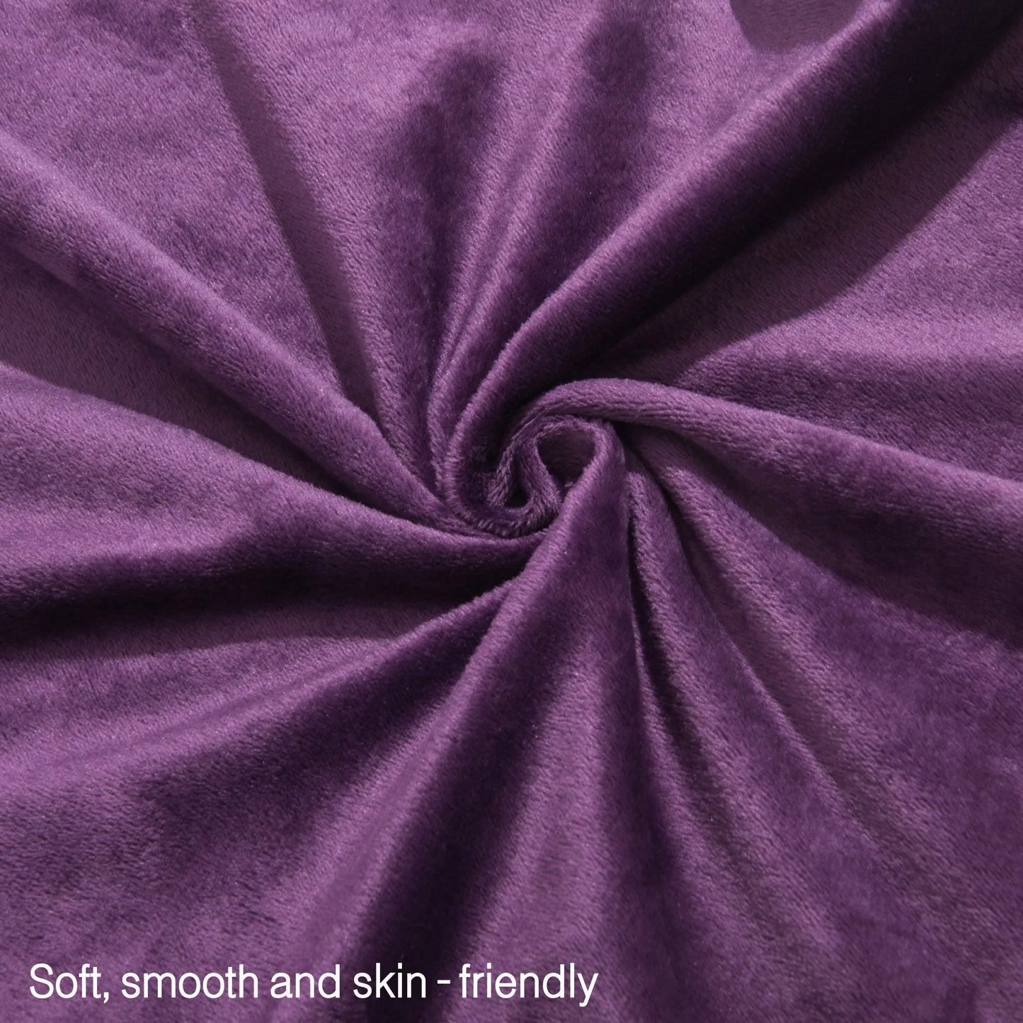 Ntbay 2-Pack Velvet Luxury Pillowcases Hidden Zipper