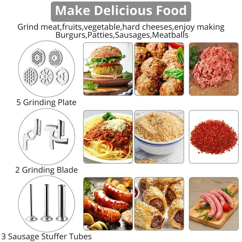 Stainless Steel Meat Grinder