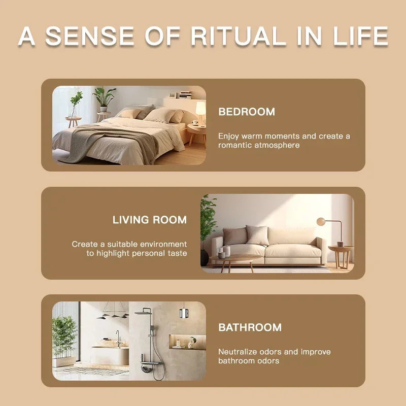 NAMSTE 100ML Essential Oil Refill for Electric Diffuser – Aromatherapy Air Freshener & Home Fragrance Oil