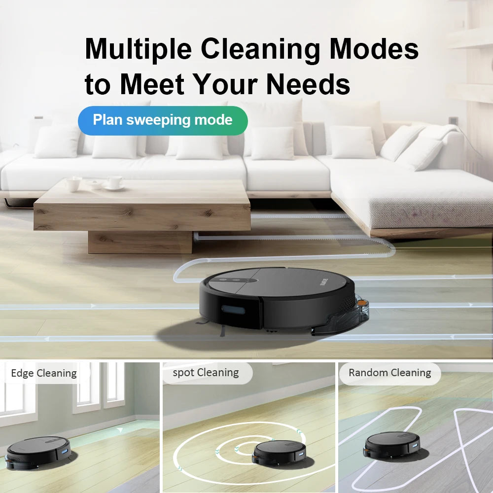 Smart Robot Vacuum Cleaner 3600PA Auto Navigation