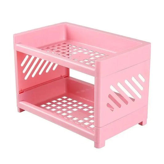 Desktop Double Layer Storage Rack