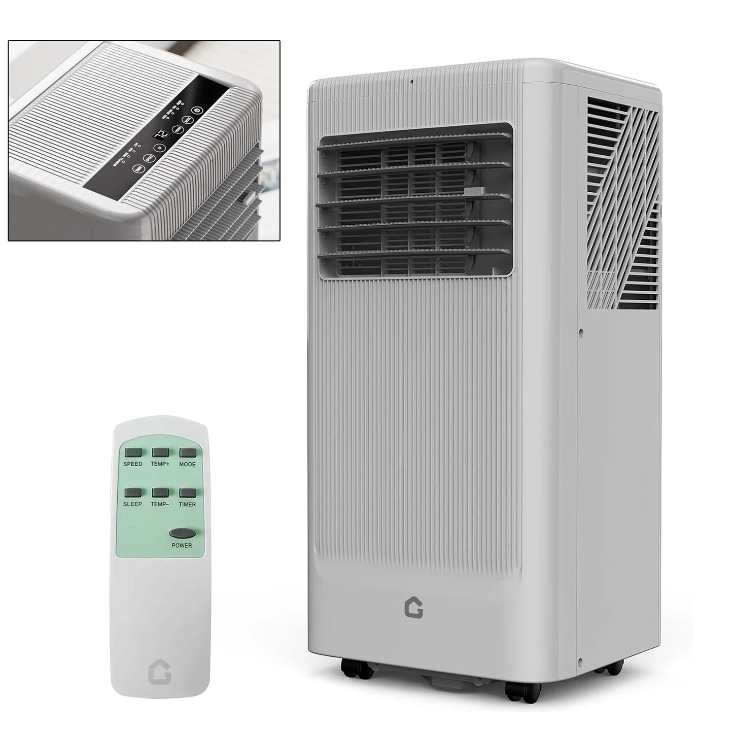 10000 BTU Portable Air Conditioner with Dehumidifier