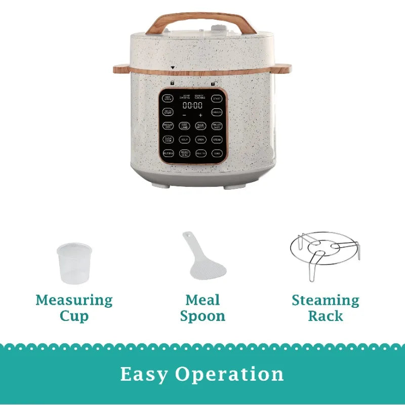 Pioneer Woman 6-Quart Touch Pressure Cooker