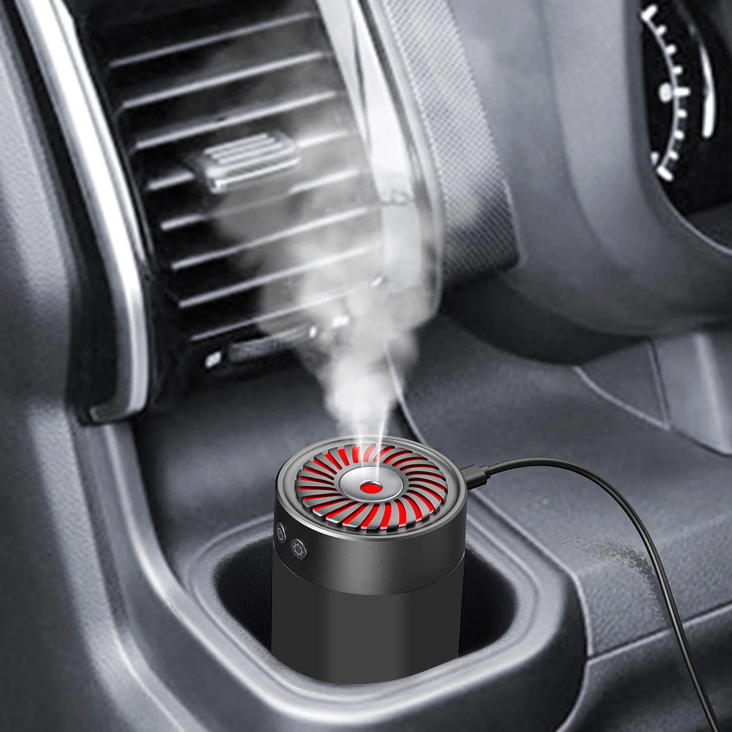 Mini USB Ultrasonic Humidifier with LED