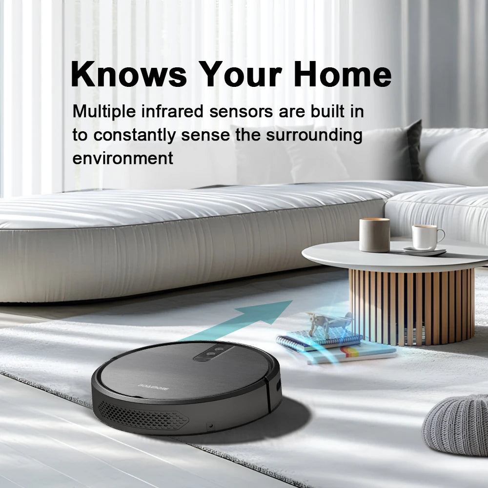 Smart Robot Vacuum Cleaner 3600PA Auto Navigation