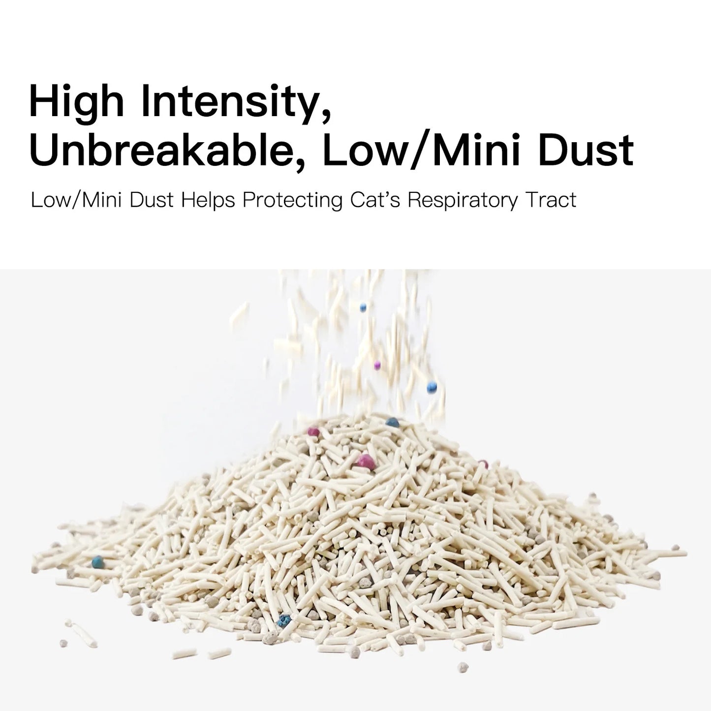 Natural Tofu Cat Litter, Dust-Free, Flushable