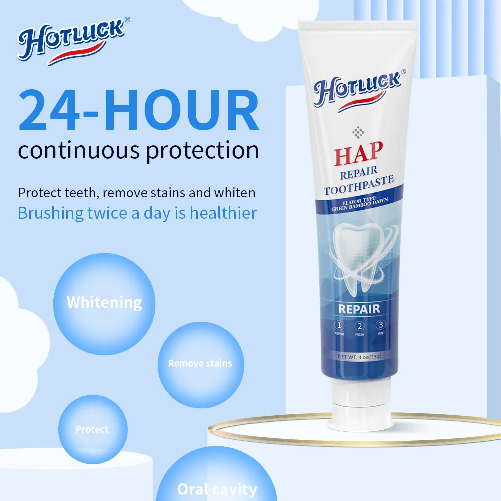 Hotluck Fluoride Free Hydroxyapatite Toothpaste Sensitive Whitening