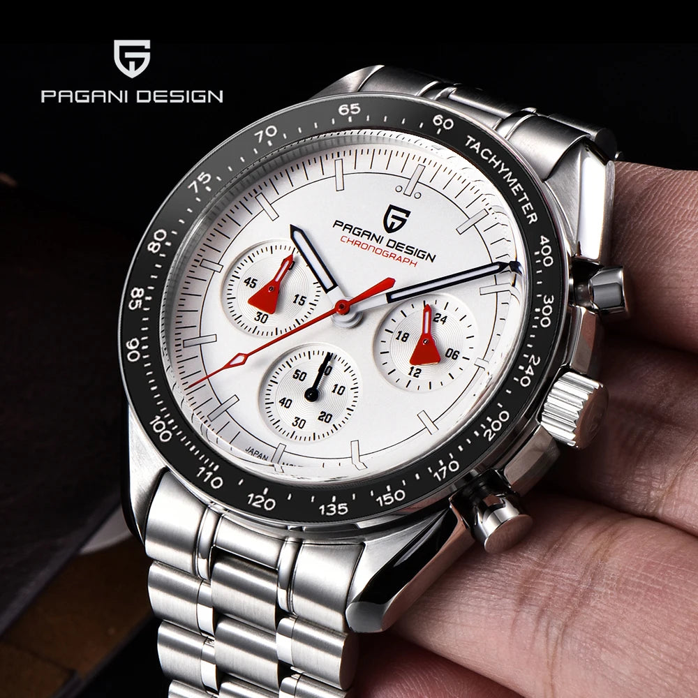 PAGANI Design Sport Panda Chronograph Luxury Watch