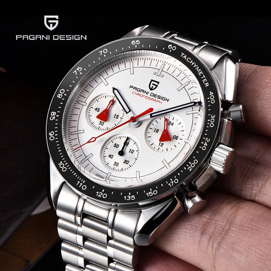 PAGANI Design Sport Panda Chronograph Luxury Watch