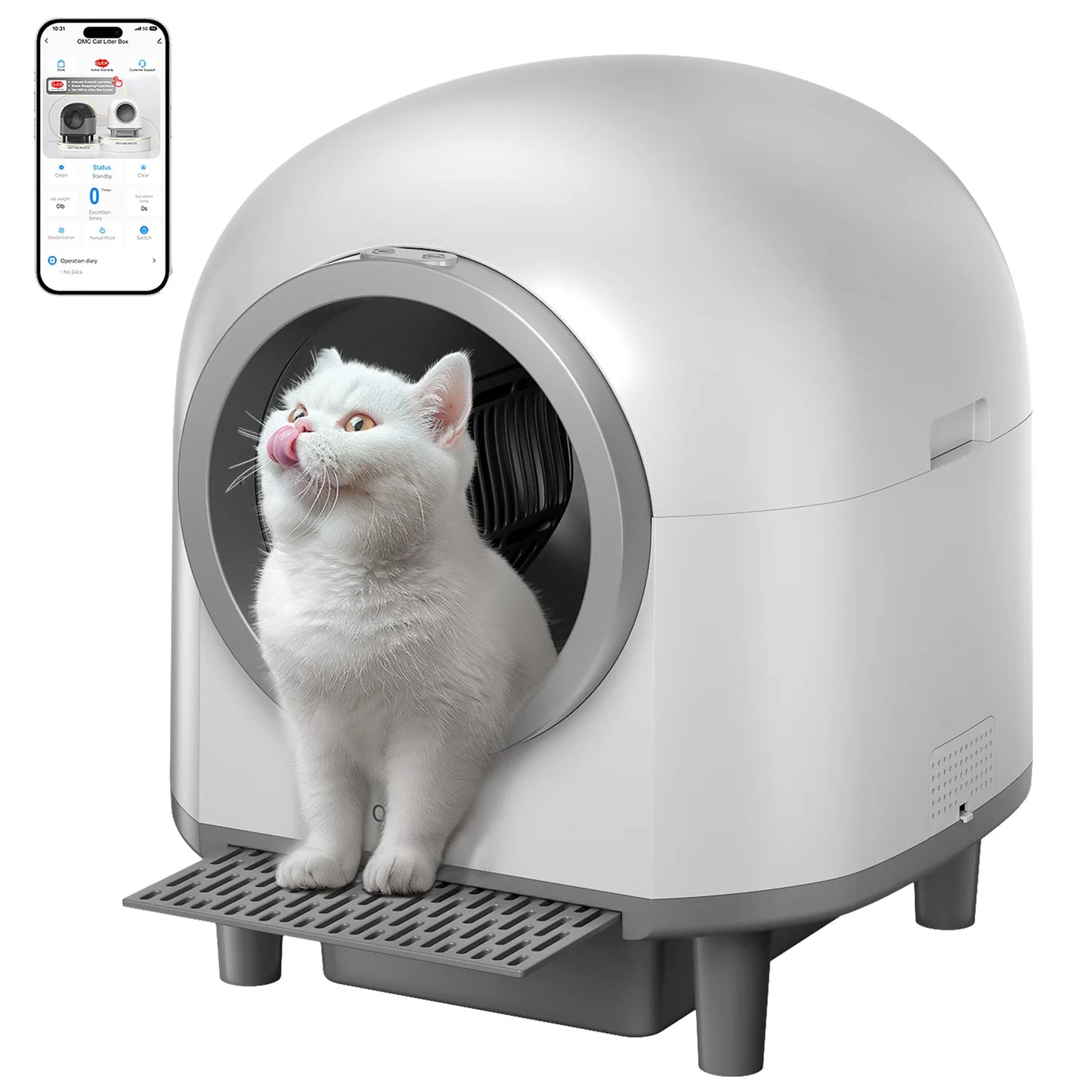 Smart Self-Cleaning Automatic Cat Litter Box