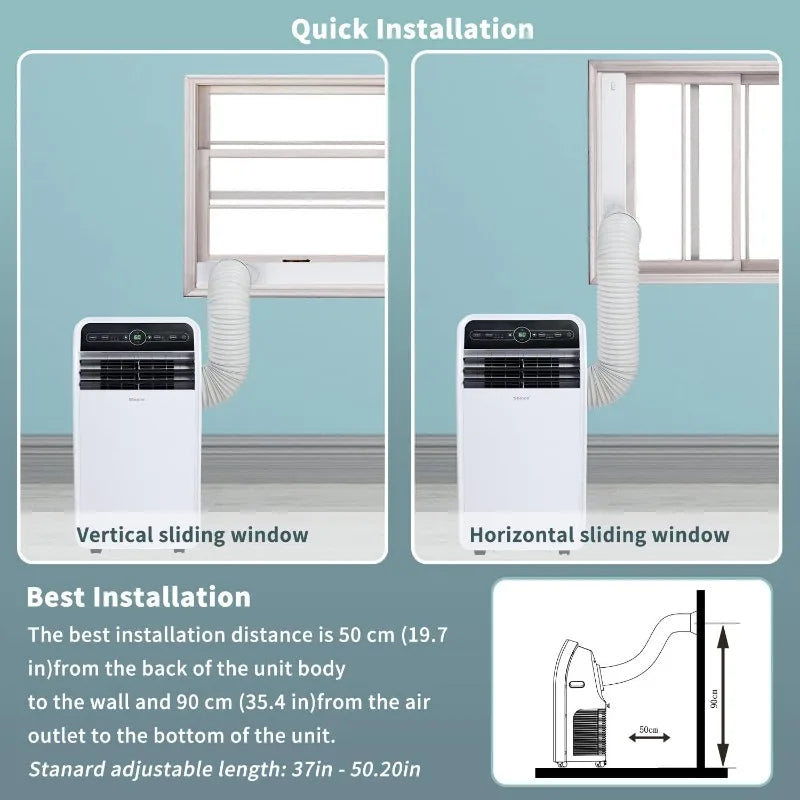 Shinco 12,000 BTU Portable Air Conditioner Unit