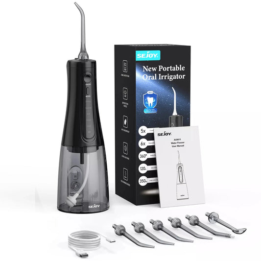 Cordless Portable Water Flosser Teeth Cleaner