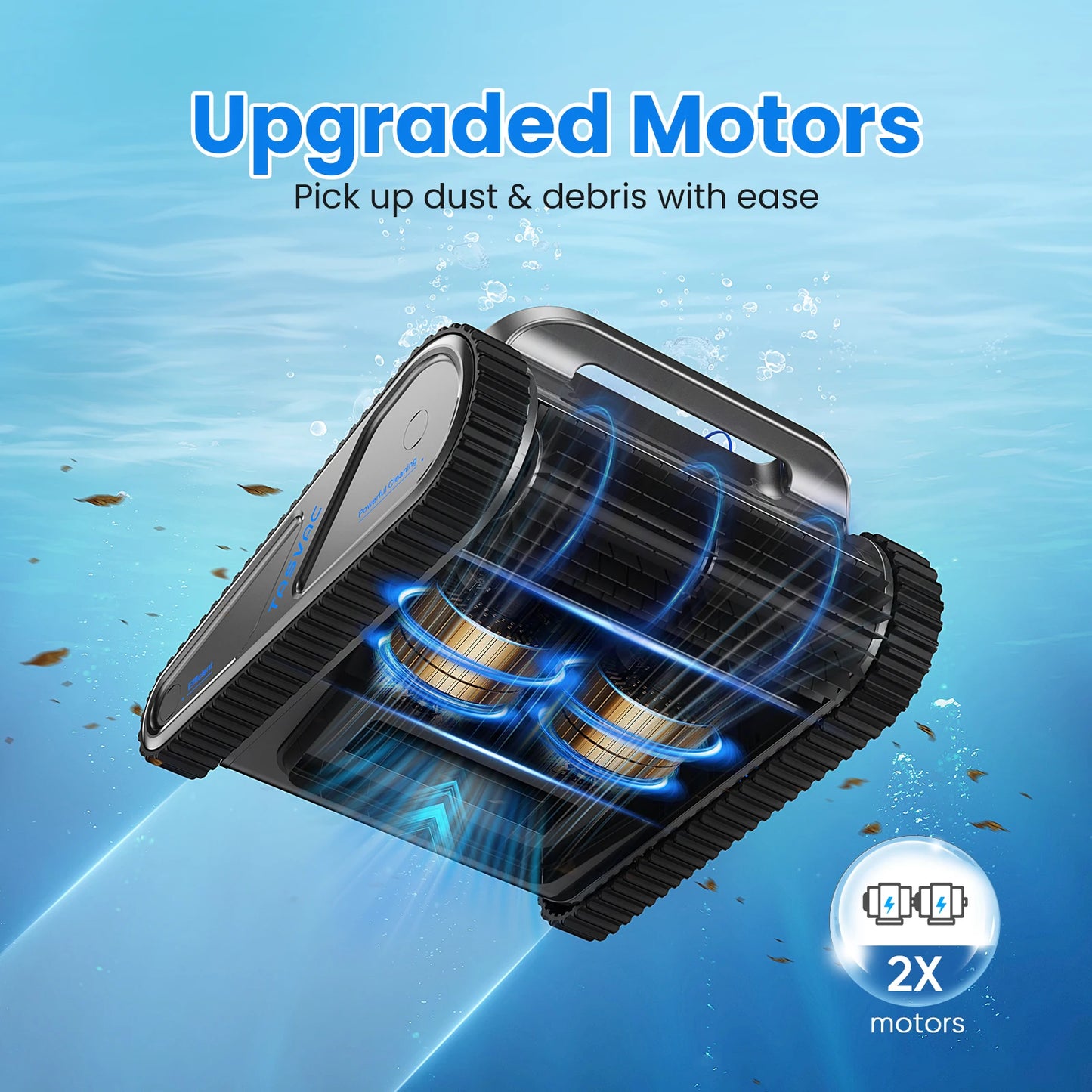 Cordless Robotic Pool Cleaner for Inground Pools