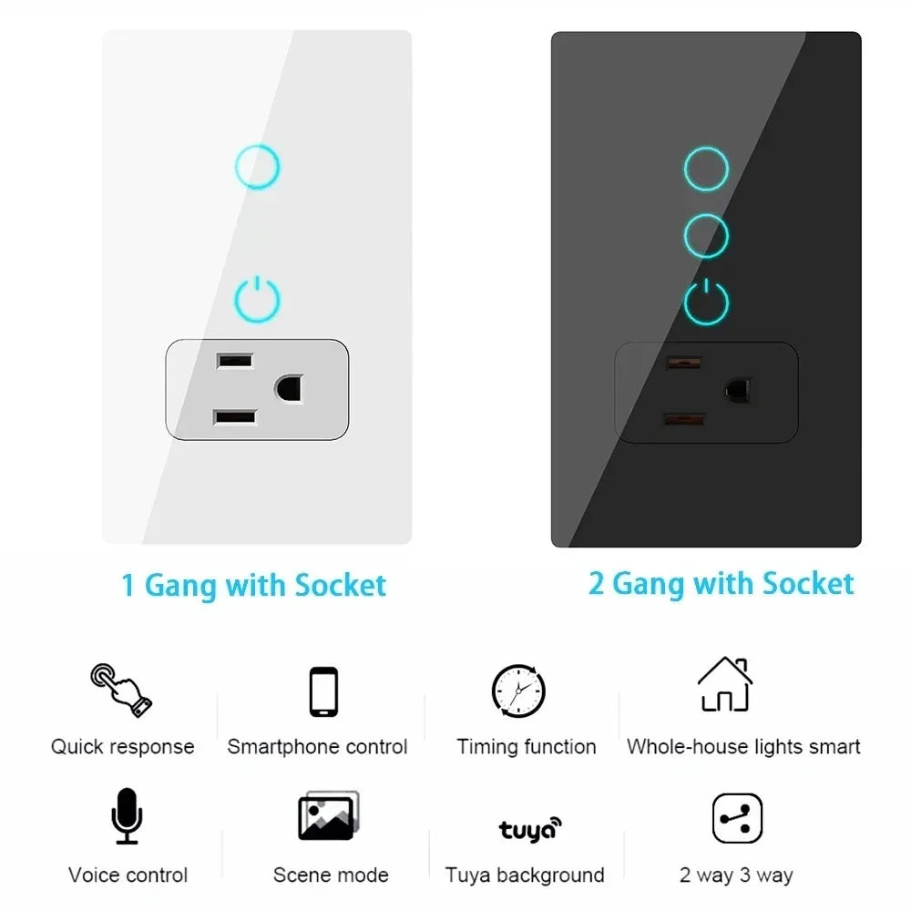 Melery WiFi Smart Tuya Light Switch