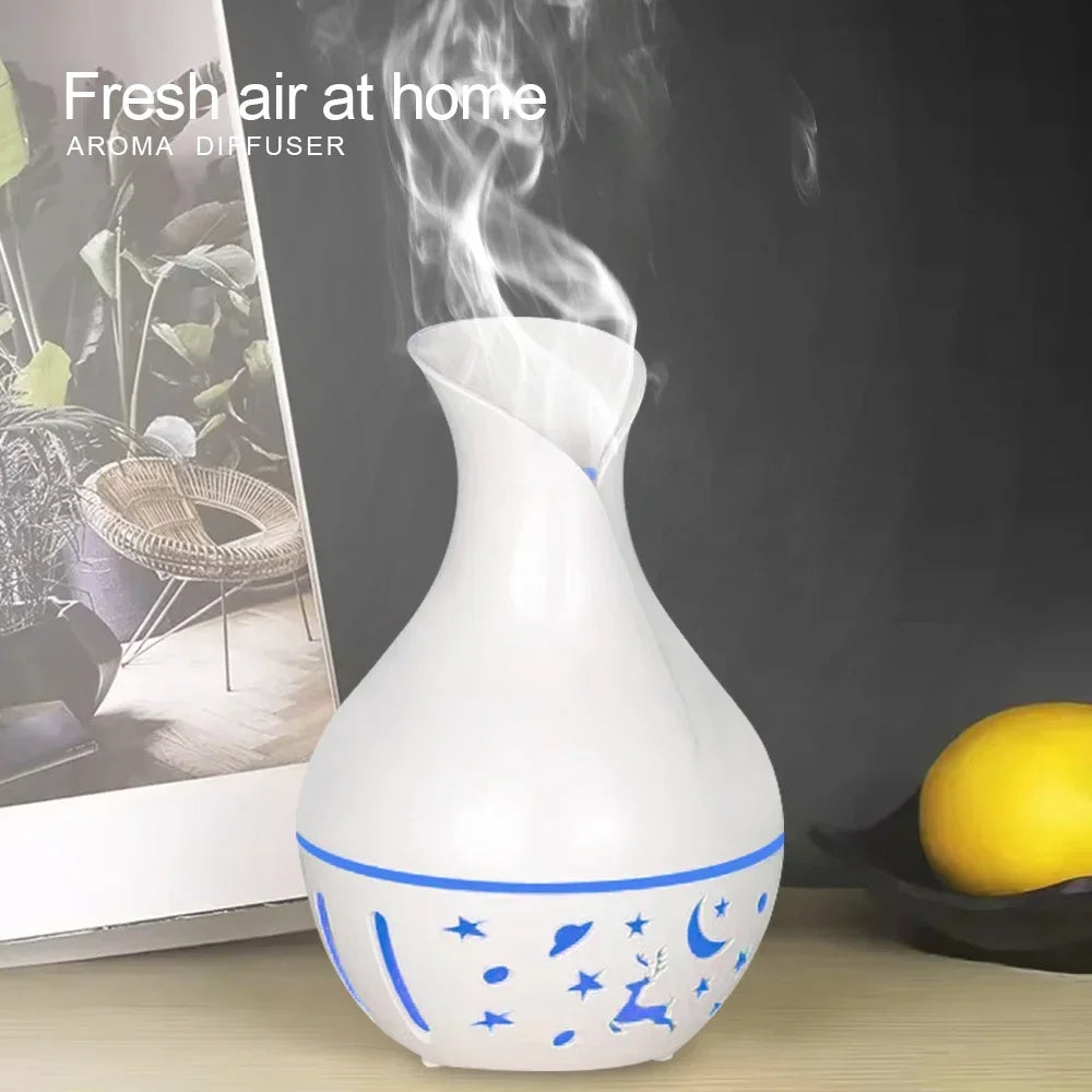 200ml LED Aromatherapy Diffuser with Essential Oils