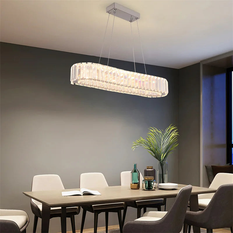 Modern Crystal Chandelier Pendant Light