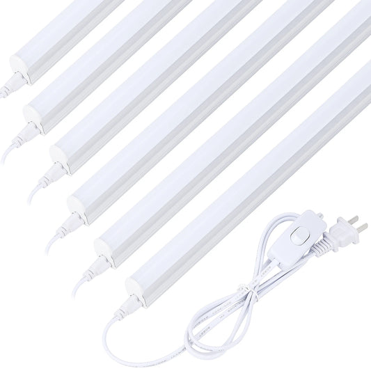 6-Pack LED 4FT Bright Utility Shop Light