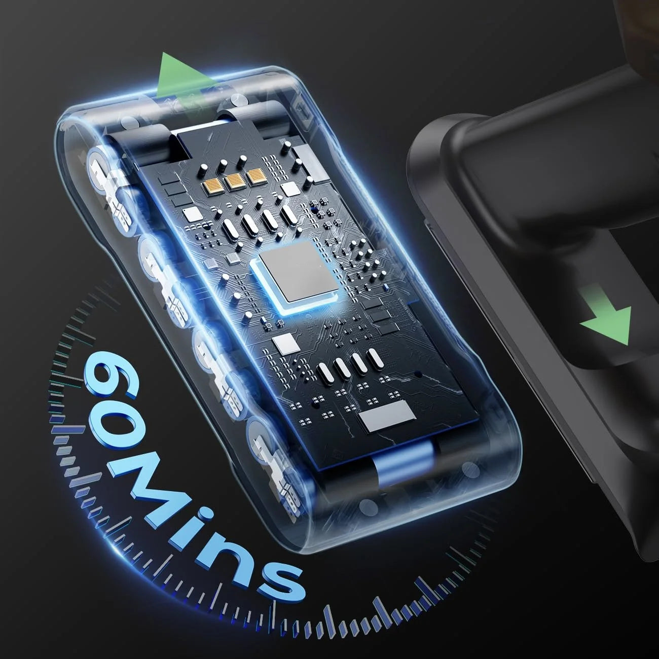 V18 Cordless Vacuum Cleaner 550W 45000PA – Ultra-Powerful Brushless Motor, Lightweight Handheld Stick Vacuum for Home Cleaning