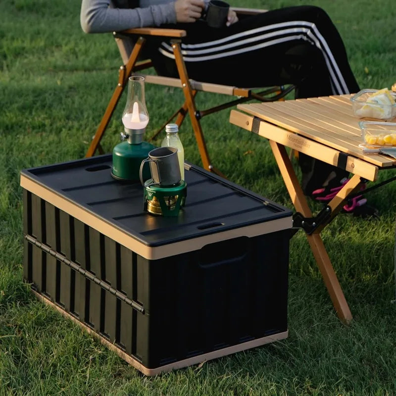 Citylife 64L Collapsible Plastic Storage Bins with Lids