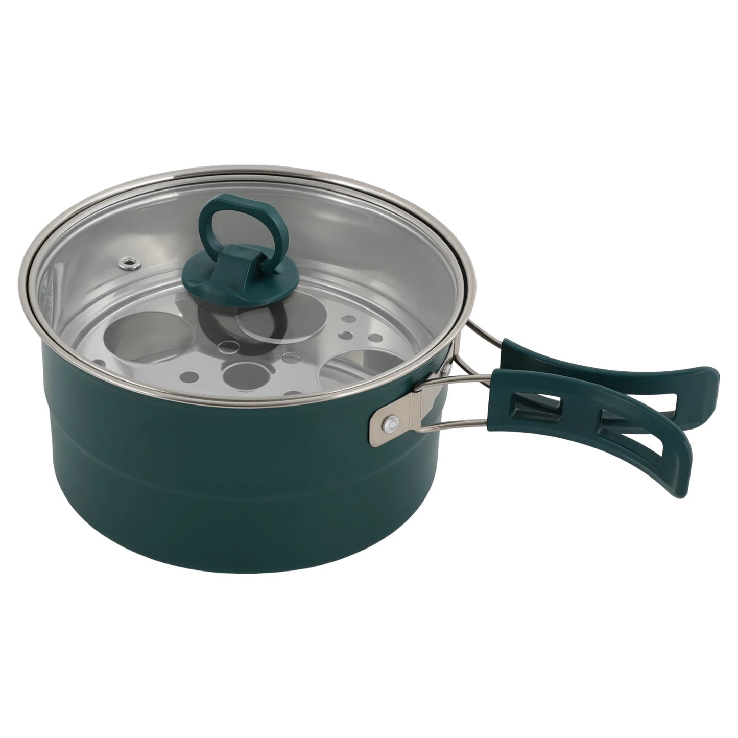 Portable Electric Hot Pot with Foldable Handles – Multi-Function Mini Cooker for Ramen, Noodles, Soup & Stew, Adjustable Power Compact Travel Cooking Pot