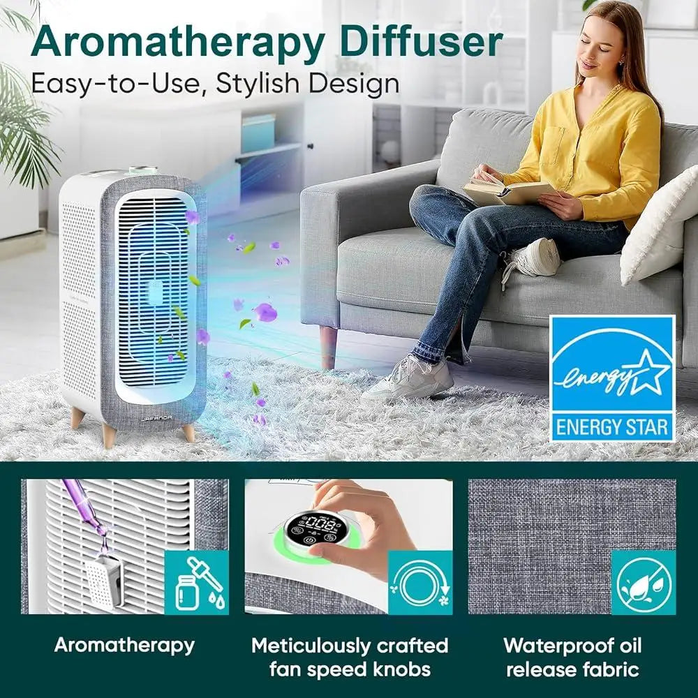 HEPA 13 Large Room Smart Air Purifier