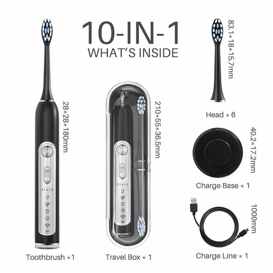 SUBORT S7 Sonic Electric Toothbrush with Timer