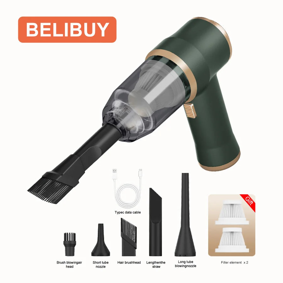 Portable Wireless Car Office Vacuum Cleaner High Power