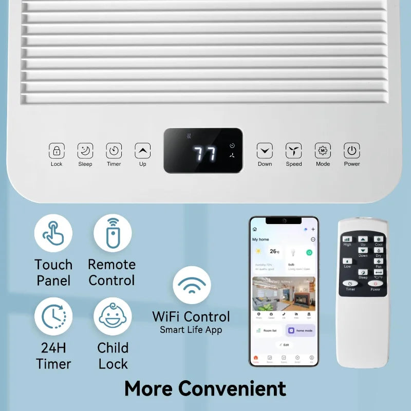 Aoxun 10000 BTU Smart Portable Air Conditioner