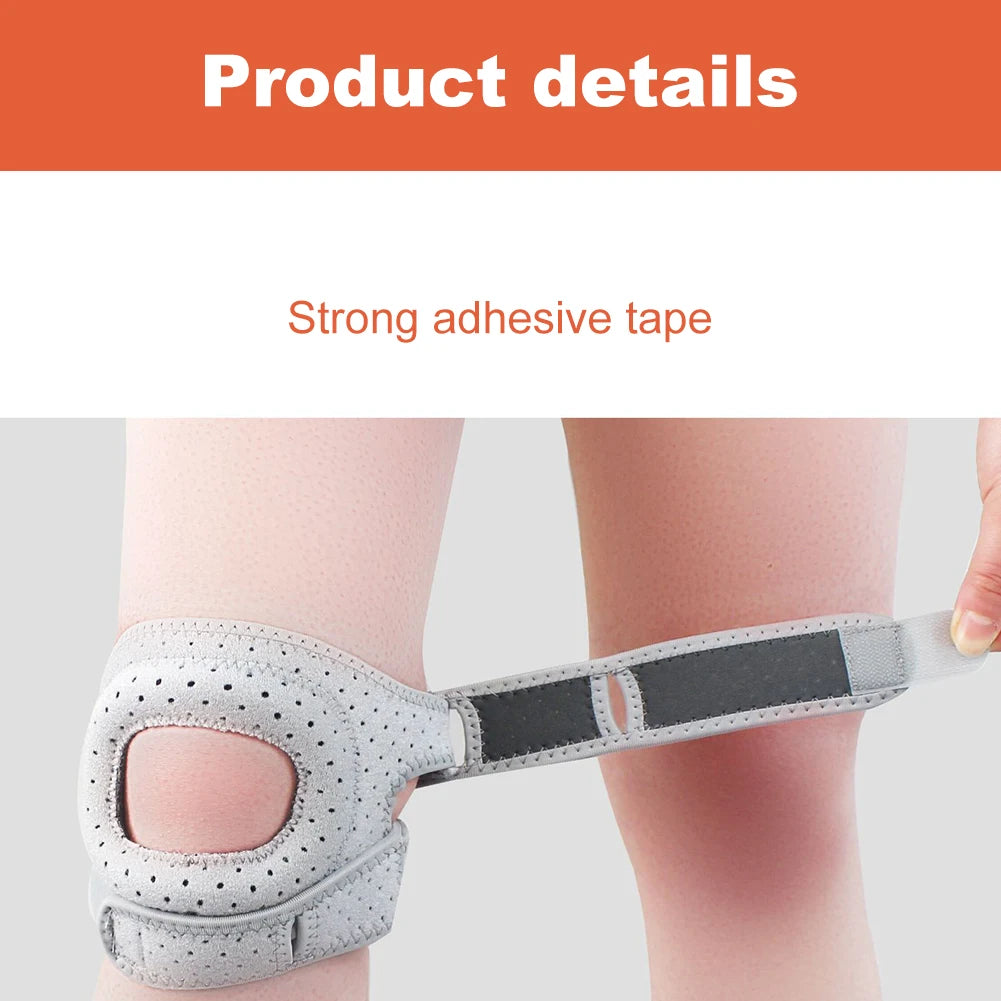 Adjustable Patella Knee Support Compression Sleeve Strap