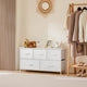 JHK Bedroom Wardrobe Closet with Fabric