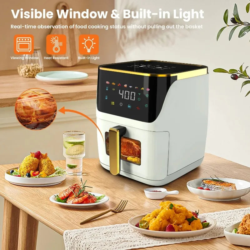 Bluebow 8.5QT Large Air Fryer White