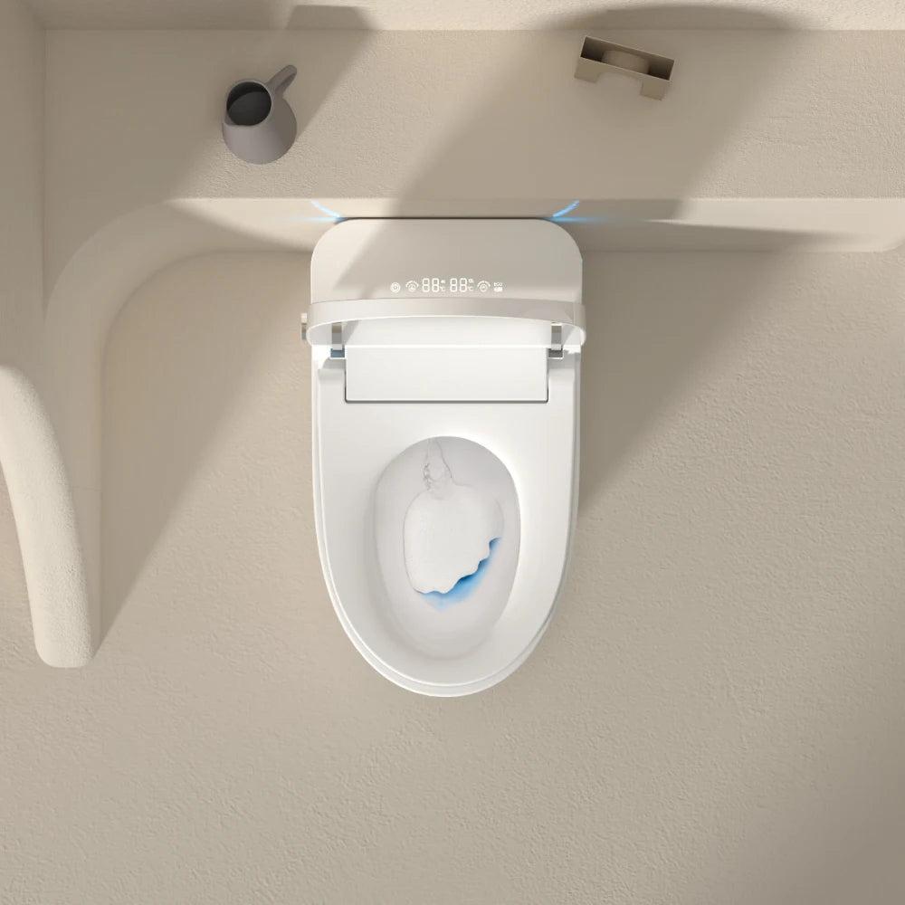 Smart Toilet Voice Control Bidet Seat Auto
