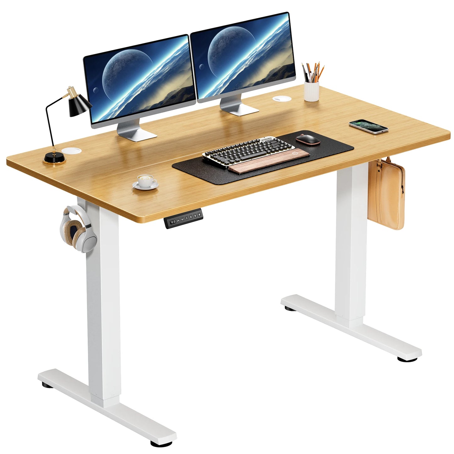 Electric Standing Desk Ergonomic Adjustable Workstation Table