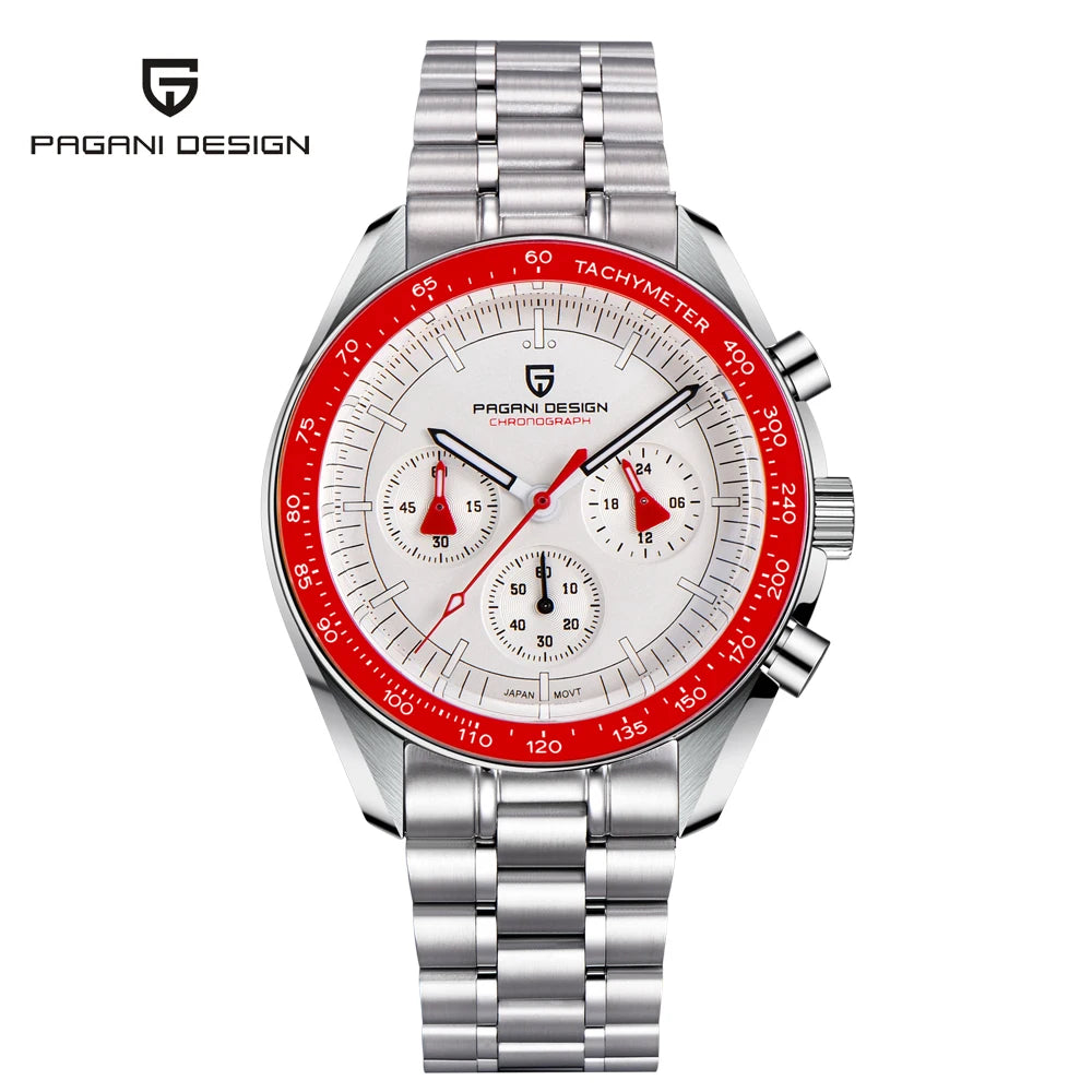 PAGANI Design Sport Panda Chronograph Luxury Watch