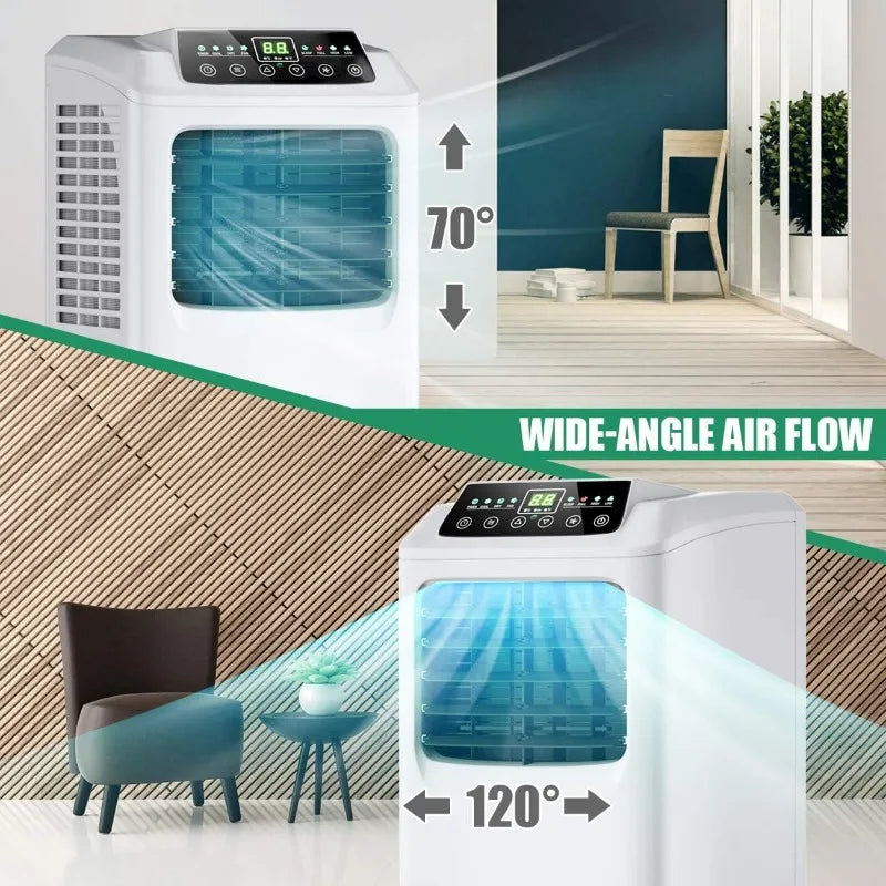 COSTWAY 8,000 BTU 3-in-1 Portable Air Conditioner