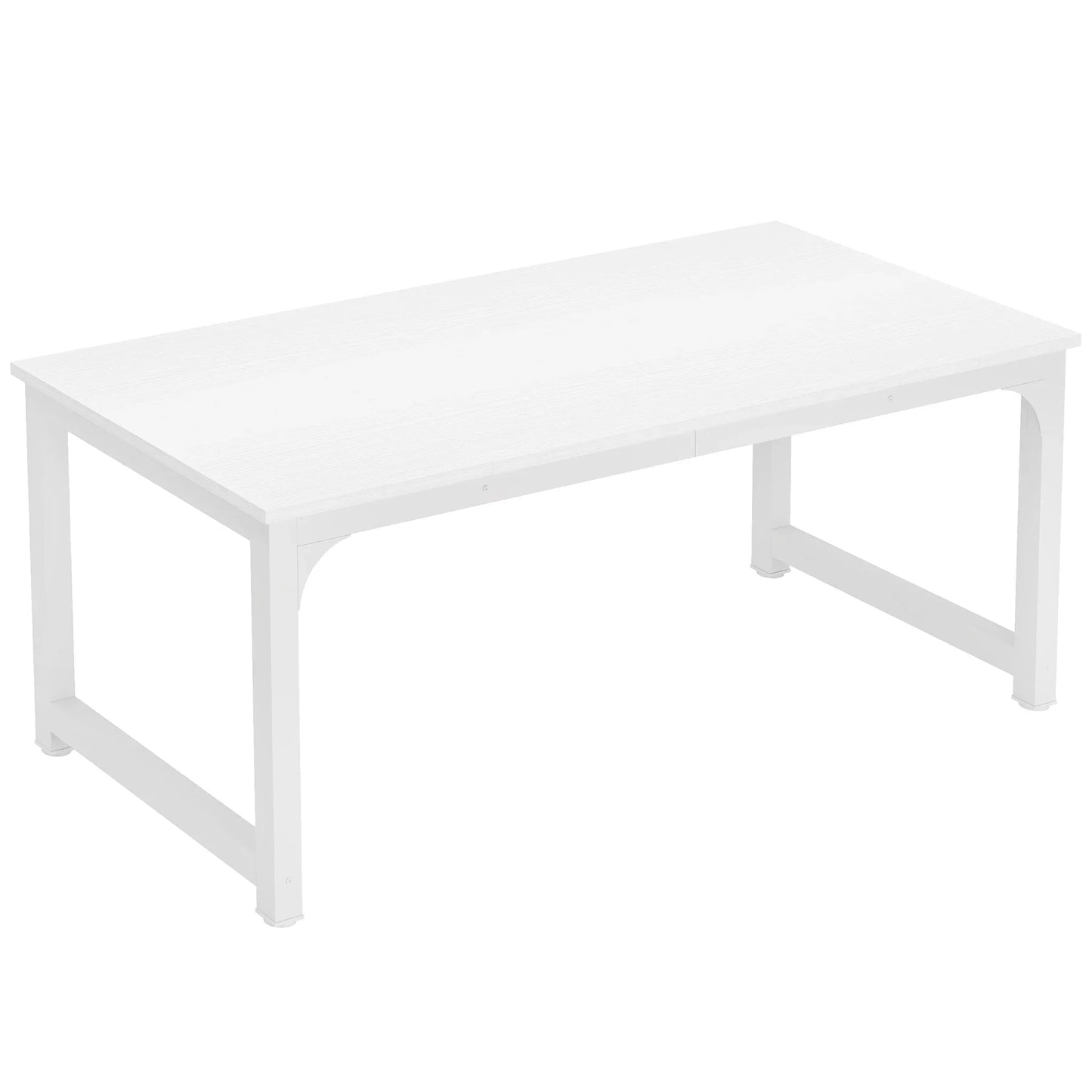 Modern Large Computer Desk – Spacious Home Office Writing Desk, Study Table & Workstation for Laptop, PC & Gaming, Heavy-Duty Office Furniture