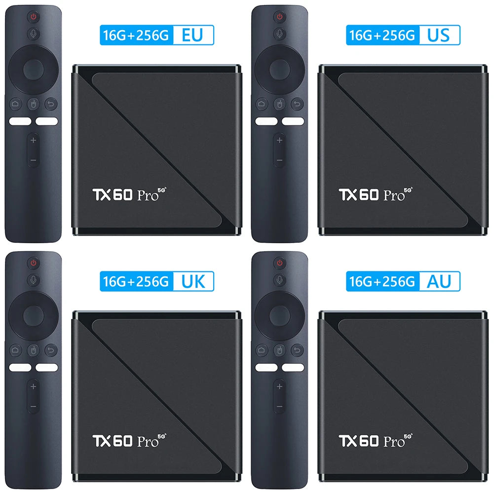 Android 16 Smart TV Box Dual WiFi