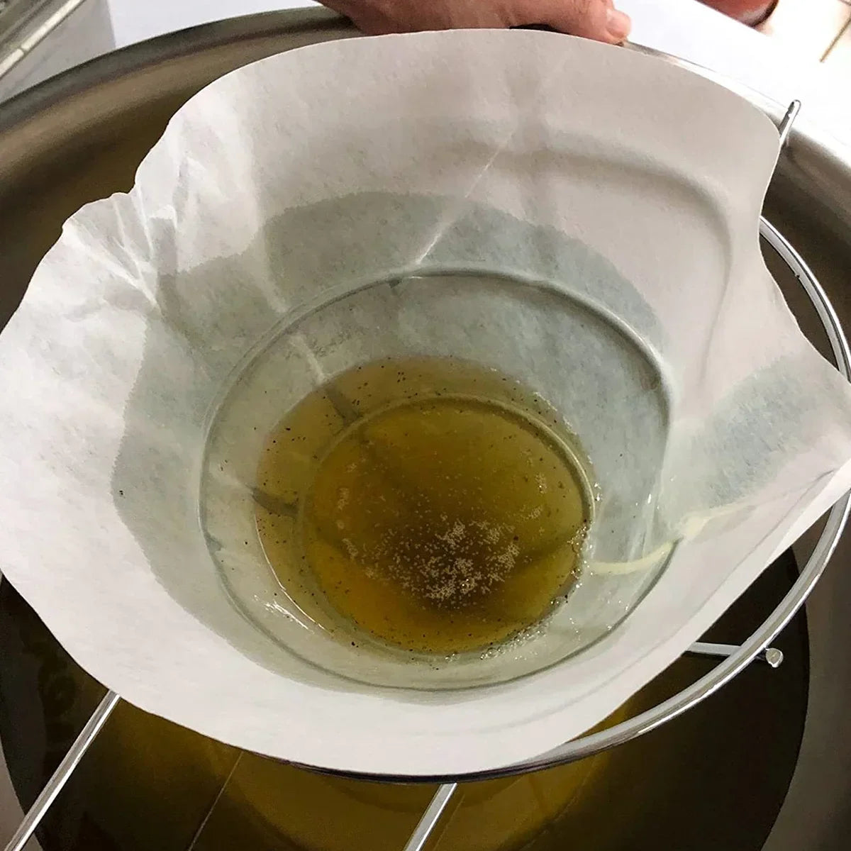 30 Pcs Disposable Fryer Oil Filter Cones