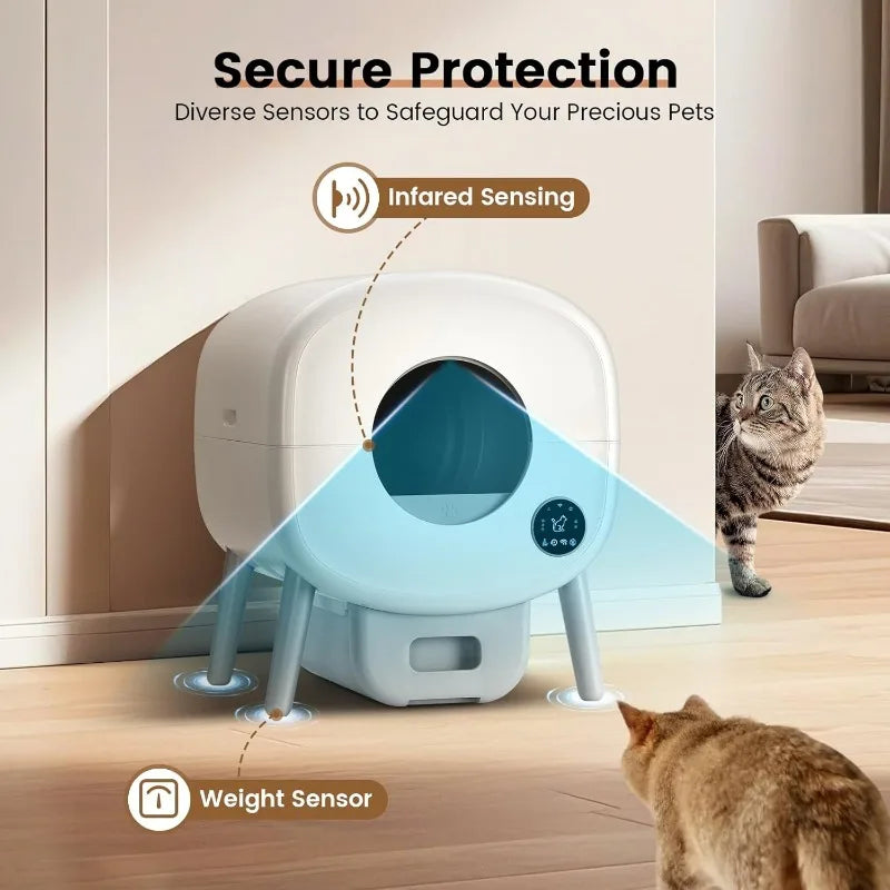 Automatic Self Cleaning Litter Box for Cats