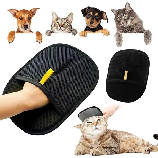 Pet Grooming Gloves Deshedding Brush