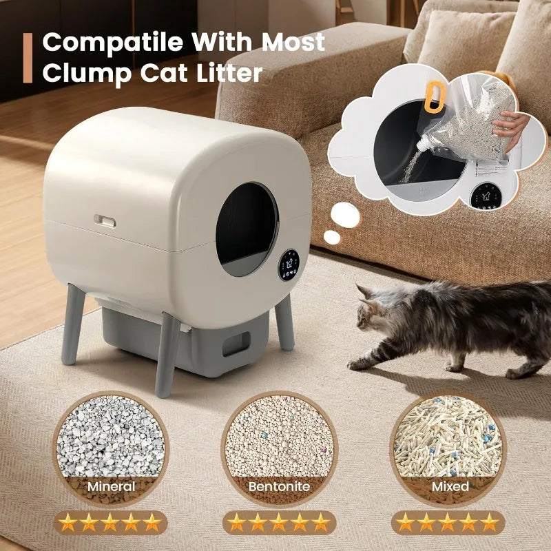 Automatic Self Cleaning Litter Box for Cats