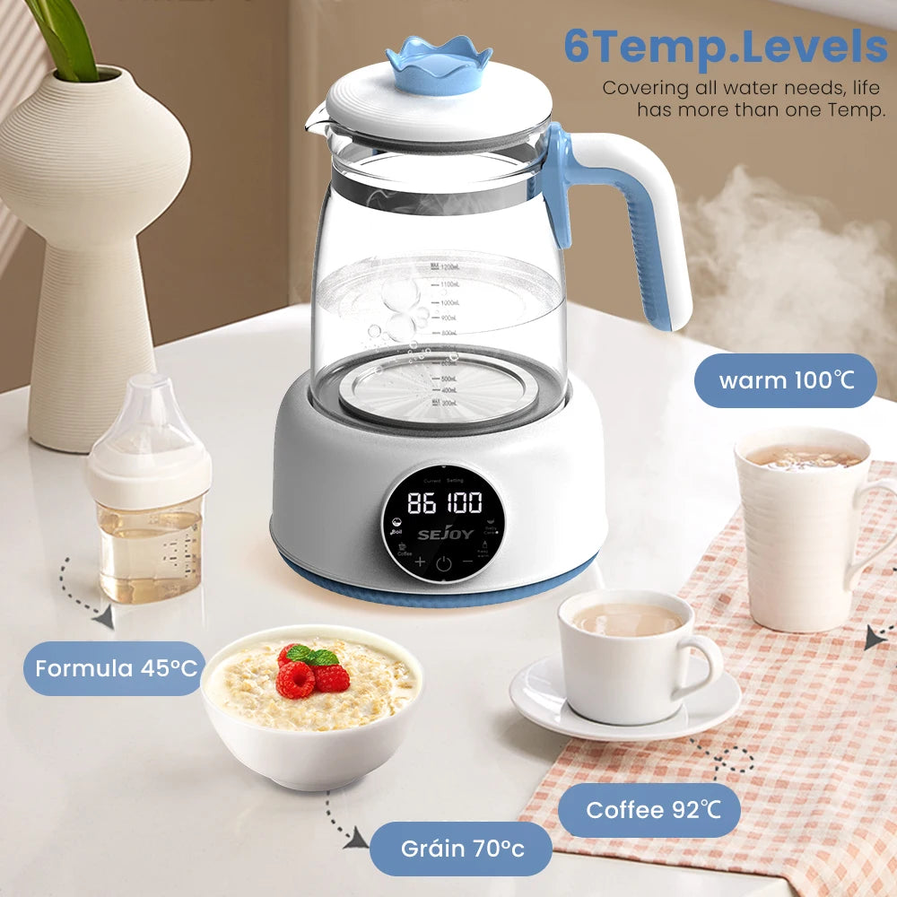 Baby Electric Kettle with Thermostatic Milk Regulator